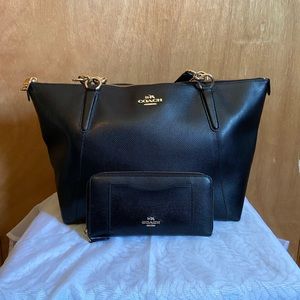 Coach Bag and Matching Wallet